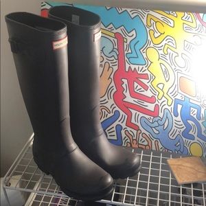 Two Tone Hunter Rain Boots